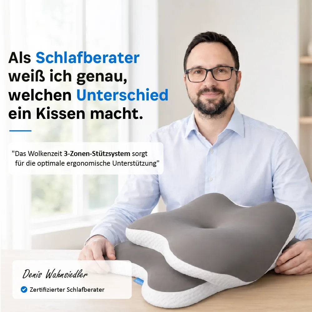 Wolkenzeit® 3-Zonen-Stützkissen