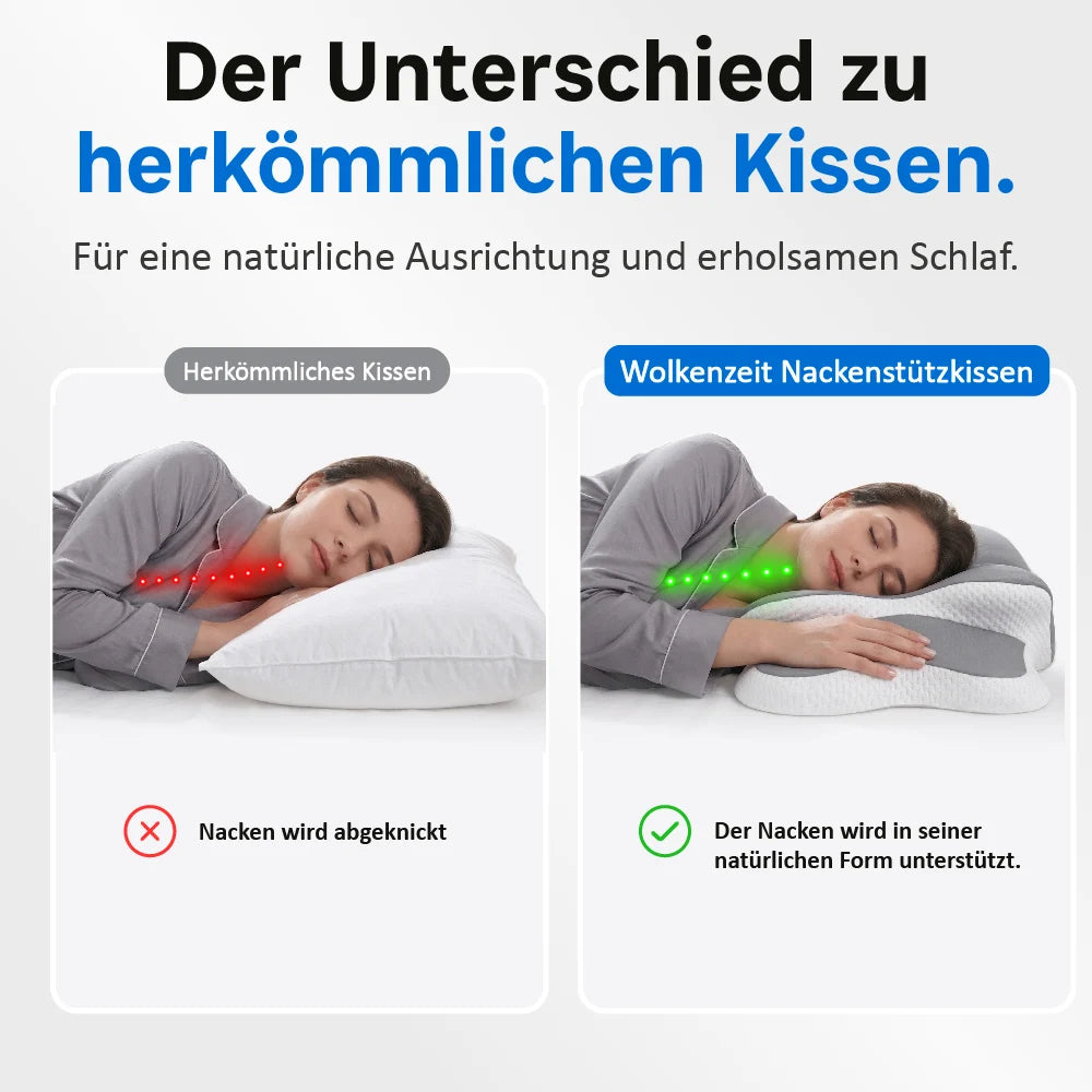 Wolkenzeit® 3-Zonen-Stützkissen